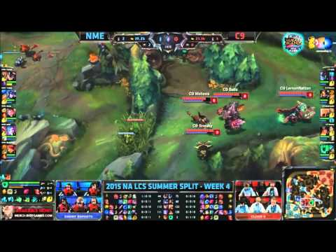 【麥卡貝ESports】LCS 2015 Summer NA W4D1 NME vs C9 中文轉播