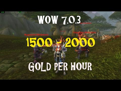WoW Gold Farming 7.0.3 1500 - 3000 Gold Per Hour - Wool Cloth Farming