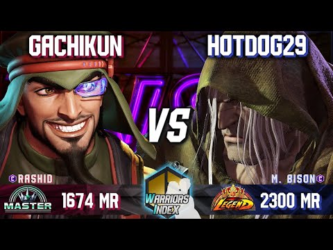 SF6 🥊 Gachikun (RASHID) vs HotDog29 (M.BISON) 🥊 StreetFighter6
