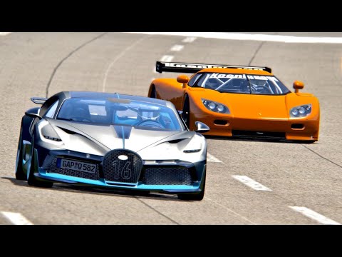Bugatti Divo vs Koenigsegg CCGT - Nardo Speed Ring