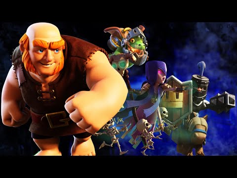 Most Popular Giant Graveyard Deck in Clash Royale Now!!