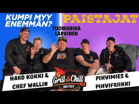Myyntikilpailu GRILL & CHILL Festareilla! ft. Lärvinen