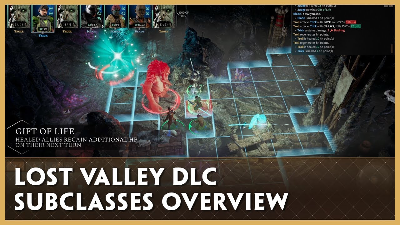 Solasta: Lost Valley - New Subclasses Overview