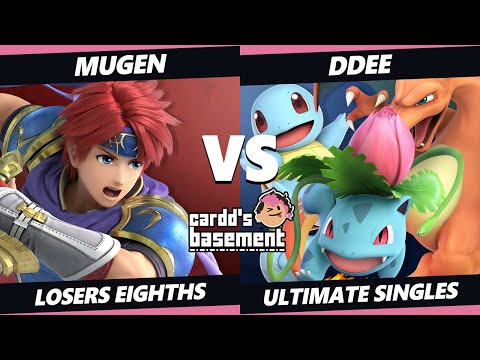 Cardd's Basement Top 8 - Mugen (Roy) Vs. DDee (Pokemon Trainer) SSBU Ultimate Tournament