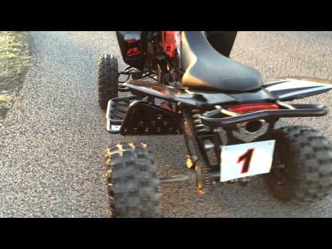 Suzuki LTR 450 Custom Motor By Trinity Racing Two Brother Exhaust