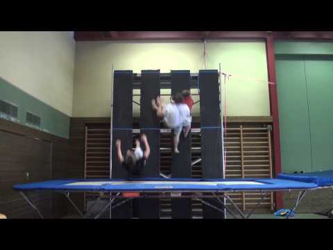 Wallscrapers Trampoline Fail Compilation 2013