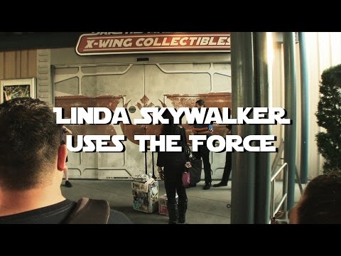 Linda Skywalker Uses the Force