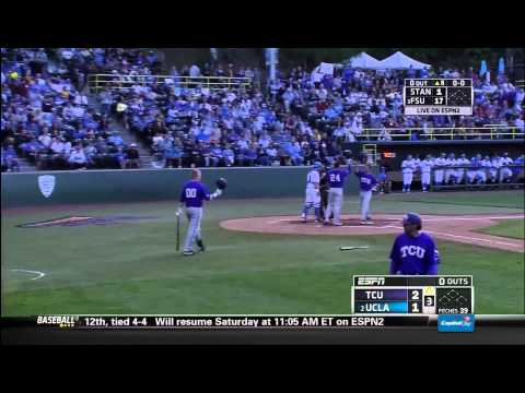 Kyle Von Tungeln Home Run TCU Horned Frogs vs UCLA Bruins