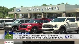 Fairmont dealership offers free haircuts for students