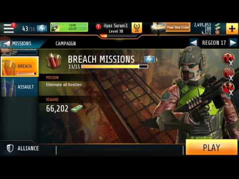 Kill Shot Bravo Region 17=14 Breach Mission Complete