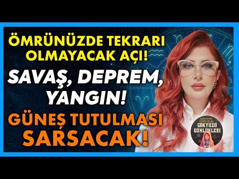 URANÜS MECBUR BIRAKACAK! Savaş ve Deprem! Gökyüzünde Yoğun Güneş Tutulması Enerjisi
