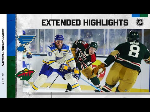 St.Louis Blues vs Minnesota Wild Jan 1, 2022 HIGHLIGHTS