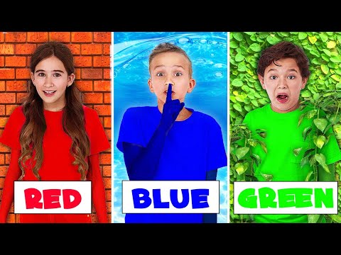 EXTREME HIDE AND SEEK IN ONE COLOR! (CAMOUFLAGE)