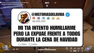 MI TIA INTENTO HUMILLARME pero la EXPUSE FRENTE A TODOS durante la cena de NAVIDAD