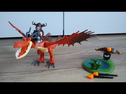 Playmobil Dragons Rotzbakke + Hakenzahn kurze Vorstellung Spielzeug für Kinder