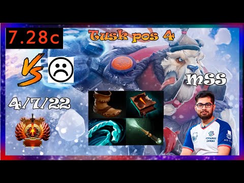 mss tusk pos 4 vs sadboys | Quincy crew vs sadboys | Full Gameplay 7.28c | Dota 2 Pro Replays