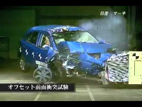 2011 Nissan March/Micra K13 JNCAP Frontal Offset