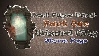 Wizard101 Lost Pages Event, Wizard City, Storm Page: Part 1 of 6