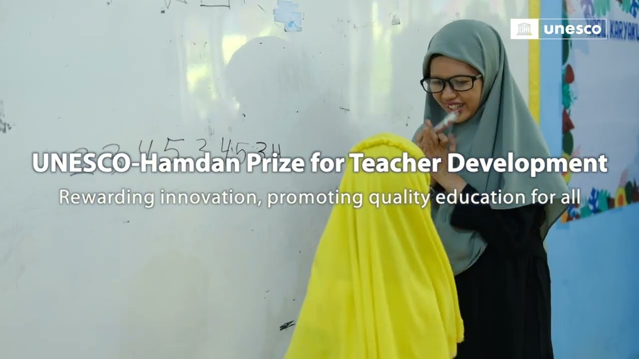 UNESCO-Hamdan Prize for Teacher Development 2026 - Call for nominations