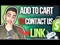 How To Change Add To Cart Button Link With Contact Us In Shopify