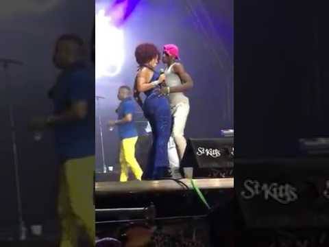 Alison hinds fine a man who can ride she riddim @ st.kitts music festival 2017
