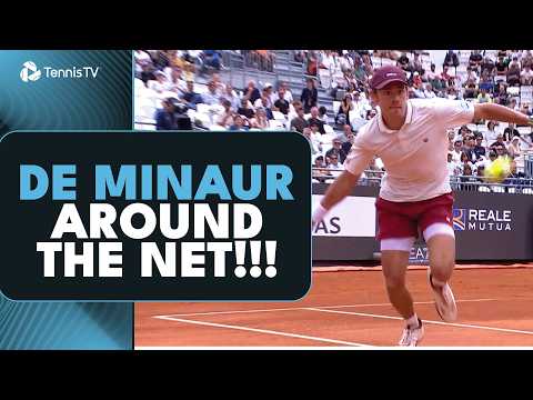 EVERY Angle Of Alex De Minaur UNBELIEVABLE Around The Net Shot 🤯 | Rome 2026