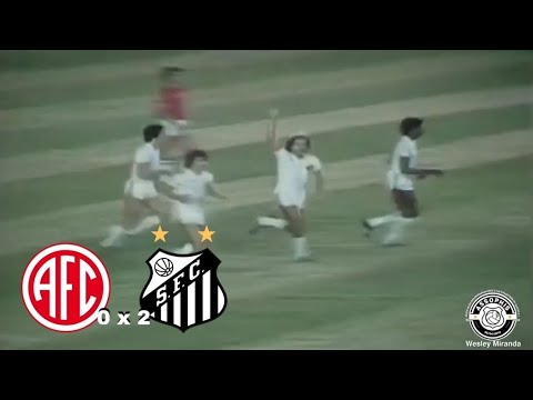 América (RJ) 0 x 2 Santos - 23/04/1980 - Melhores Momentos - Narração Fernando Vanucci