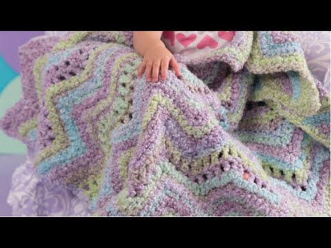 Left Hand Crochet for Beginners Baby Blanket Pattern The Crochet Crowd