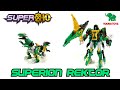 Quick Transform Super 10 Rektor From Beast Mode To Warrior Mode And Back