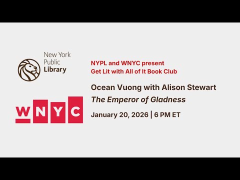 Get Lit January Book Club: Ocean Vuong with Musical Guest Quinn Christopherson