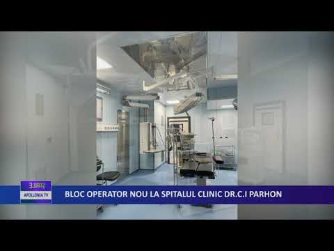 Bloc operator nou la Spitalul Clinic „dr C. I. Parhon” Iași