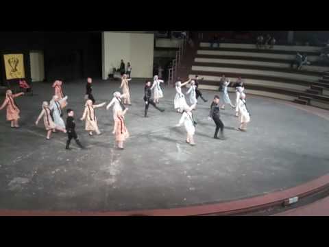 georgian dance ensemble pesvebi  in greece - Rachuli