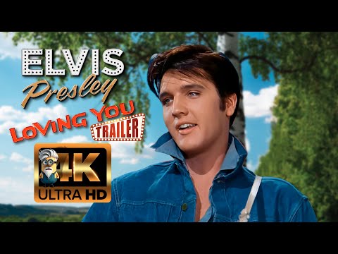 Elvis Presley - Loving You Movie "Trailer" (1957)  AI 4K Enhanced Rebuilt