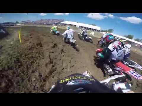 GoPro: Max Anstie FIM MXGP 2016 RD15 Frauenfeld, Switzerland Race 1 Lap 1