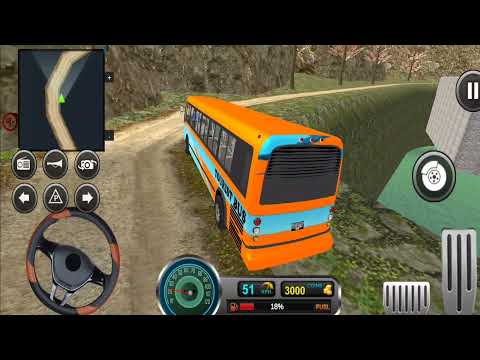 Uphill Offroad bus Driving Simulator - ios android gameplay walkthrough - Bus games - Tourist -epi 4