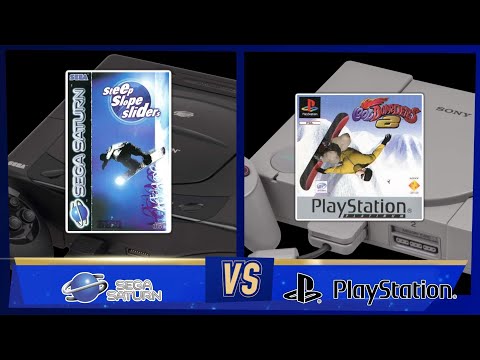 Saturn vs Playstation Round 2: Steep Slope Sliders vs Cool Boarders 2