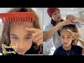 Blac Chyna S Daughter Dream Insist On Laying Her Edges While Mom Styles Her Hair ‍ ️