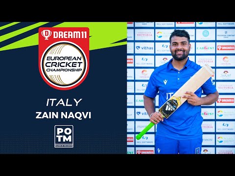 POTM: Z.Naqvi - Championship Week, Match 19 - SCO-XI vs ITA Highlights Dream11 ECC, 2022 | ECC22.115
