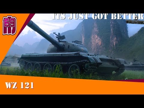 WZ 121 Just got better | wot blitz