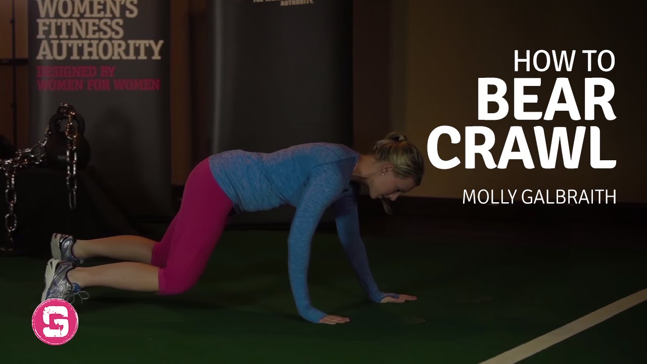 Bear Crawl - How To Bear Crawl Forward, Backward, Laterally - YouTube