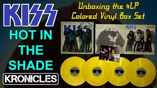Unboxing the KISS - Hot in the Shade Kronicles 4LP Colored Vinyl Box Set | Detroit/Asbury Park 1990!