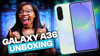 GALAXY A36 5G - A ATUALIZAÇÃO DO A35 COM GALAXY AI | UNBOXING