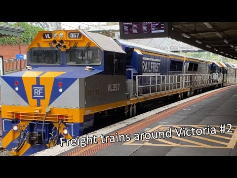 Freight trains around Victoria #2