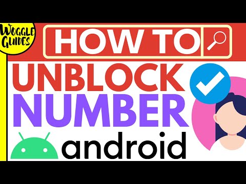 How to unblock a number on Android