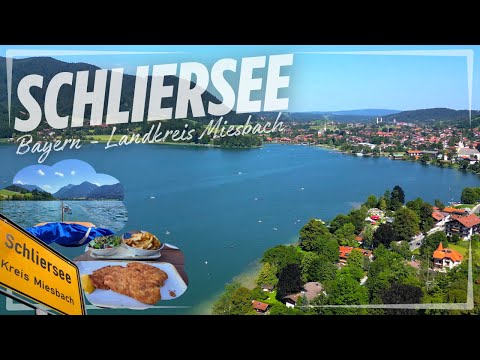 Schliersee | Bayern | Drohne | See | 2025 | Alpen | DJI | Boot | Natur | Wandern | Tegernsee | Berge