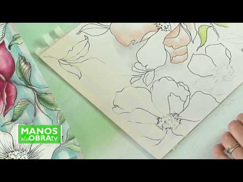 MONITOR | Noemi Giordano | flores acuareladas | Manos a la Obra