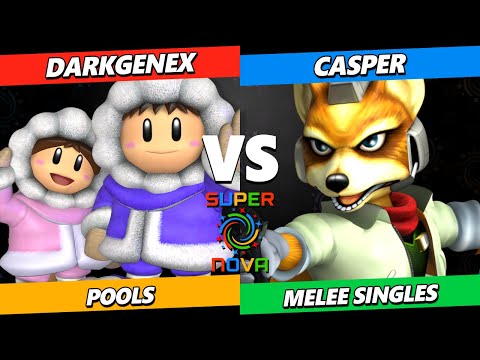 Supernova 2025 - DarkGenex (Ice Climbers) Vs. Casper (Fox) Smash Melee - SSBM