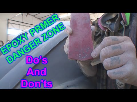 How To Use Epoxy Primer - Automotive Paint And Body Tech Tips