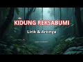KIDUNG REKSABUMI Lirik Artinya