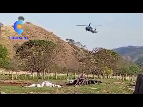 Helicóptero Ángel fue host¡gado, tr¡ste final. 